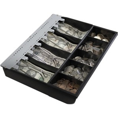 Bandeja para efectivo de 13 pulgadas con ranura para monedas y billetes Bandeja para efectivo de 13 pulgadas con ranura para monedas y billetes